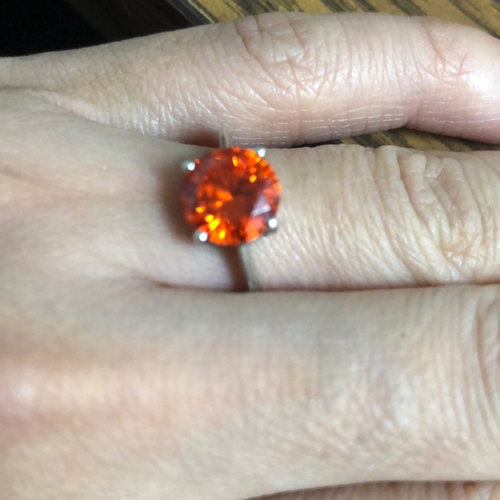 Fire Opal Ring - image 1